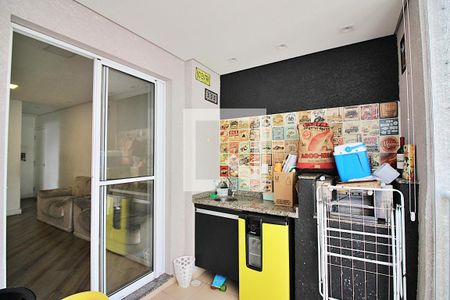 Varanda gourmet de apartamento à venda com 3 quartos, 80m² em Rudge Ramos, São Bernardo do Campo