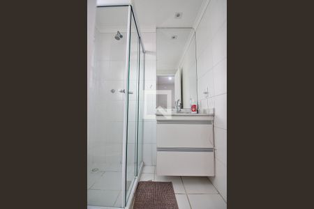 Banheiro do Quarto 1 - Suíte de apartamento à venda com 3 quartos, 80m² em Rudge Ramos, São Bernardo do Campo