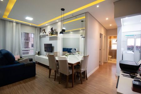 Sala de apartamento à venda com 2 quartos, 48m² em Novo Osasco, Osasco