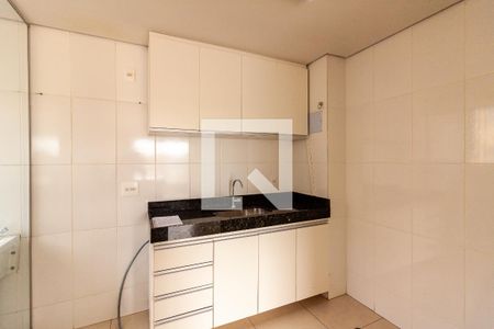 Cozinha de apartamento para alugar com 2 quartos, 55m² em Santa Monica, Belo Horizonte