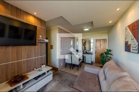 Sala de apartamento à venda com 2 quartos, 75m² em Ponte Preta, Campinas