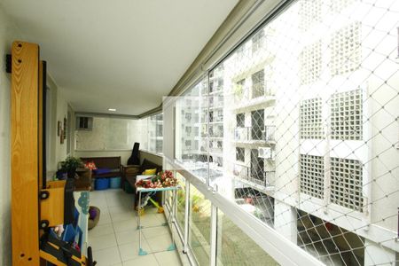 Varanda de apartamento à venda com 3 quartos, 100m² em Jardim Botânico, Rio de Janeiro