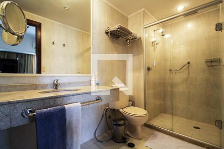 Banheiro  de apartamento para alugar com 1 quarto, 37m² em Itaim Bibi, São Paulo