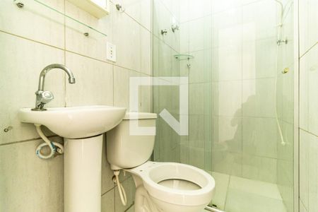 Banheiro de kitnet/studio à venda com 1 quarto, 39m² em Campos Elíseos, São Paulo