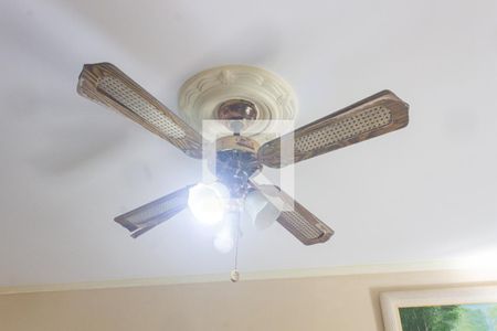 Detalhe da sala de apartamento para alugar com 1 quarto, 72m² em Vila Tupi, Praia Grande