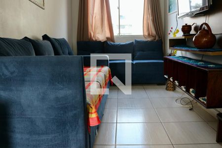 Sala de apartamento para alugar com 2 quartos, 70m² em Vila Julia, Guarujá