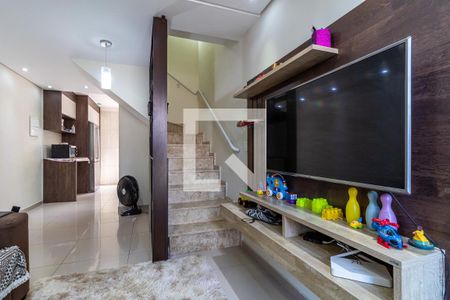 Sala de casa de condomínio para alugar com 2 quartos, 54m² em Jardim Nova Cidade, Guarulhos