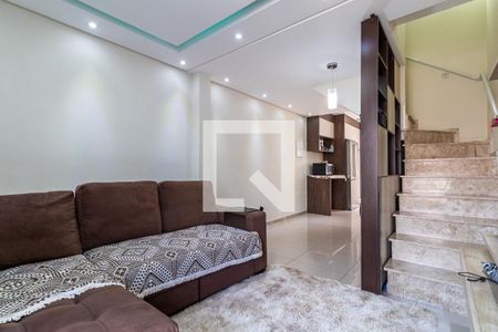 Sala de casa de condomínio para alugar com 2 quartos, 54m² em Jardim Nova Cidade, Guarulhos