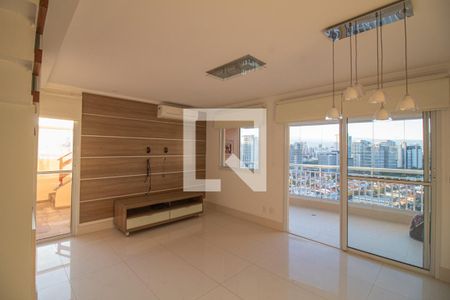 Sala de apartamento para alugar com 3 quartos, 130m² em Chácara Santo Antônio (zona Sul), São Paulo