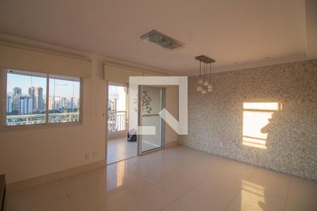 Sala de apartamento para alugar com 3 quartos, 130m² em Chácara Santo Antônio (zona Sul), São Paulo