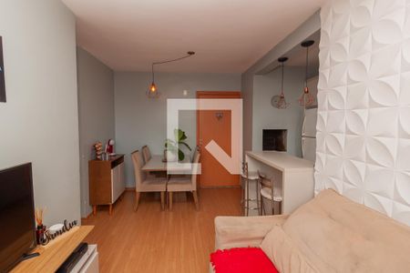 Sala de apartamento para alugar com 2 quartos, 48m² em São Jorge, Novo Hamburgo