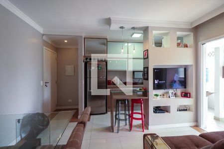 Sala de apartamento à venda com 1 quarto, 44m² em Santa Paula, São Caetano do Sul