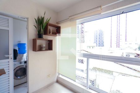 Varanda de apartamento à venda com 1 quarto, 44m² em Santa Paula, São Caetano do Sul