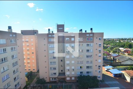 Vista Sala de apartamento à venda com 2 quartos, 52m² em Fátima, Canoas