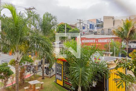 Vista da Sala de apartamento à venda com 2 quartos, 46m² em Loteamento Parque São Martinho, Campinas