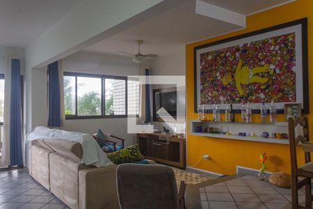 Sala de apartamento para alugar com 4 quartos, 173m² em Canto do Forte, Praia Grande