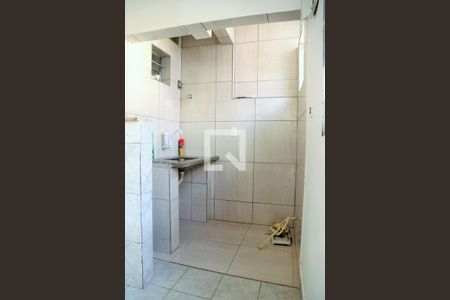 Cozinha de casa para alugar com 1 quarto, 30m² em Caiçara, Praia Grande