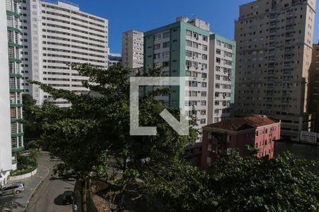 Vista de apartamento para alugar com 2 quartos, 75m² em José Menino, Santos