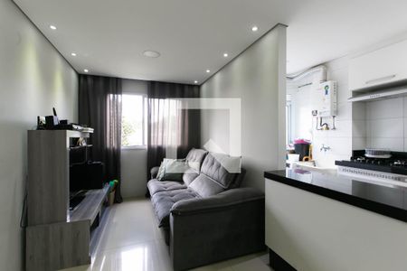 Sala de apartamento para alugar com 2 quartos, 45m² em Vila Carmosina, São Paulo