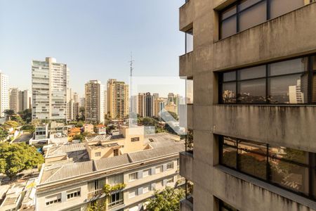 Vista da Suíte de apartamento para alugar com 1 quarto, 35m² em Santa Cecília, São Paulo