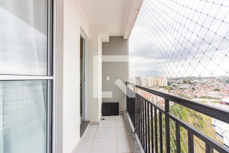 Varanda da Sala de apartamento à venda com 2 quartos, 49m² em São Pedro, Osasco