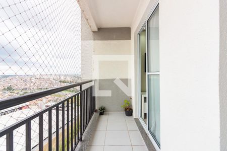 Varanda da Sala de apartamento à venda com 2 quartos, 49m² em São Pedro, Osasco