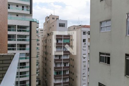 Vista de apartamento para alugar com 1 quarto, 88m² em Gonzaga, Santos