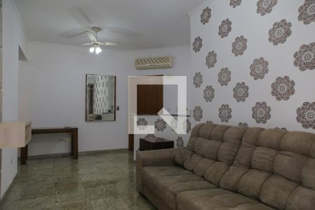 Sala de apartamento para alugar com 1 quarto, 88m² em Gonzaga, Santos