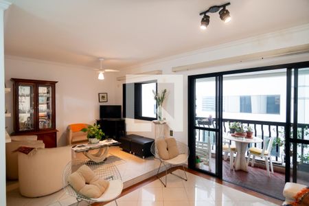 Sala de apartamento à venda com 2 quartos, 97m² em Chácara Santo Antônio (zona Sul), São Paulo