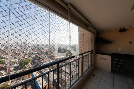 Varanda da Sala de apartamento à venda com 2 quartos, 65m² em Jardim Piqueroby, São Paulo