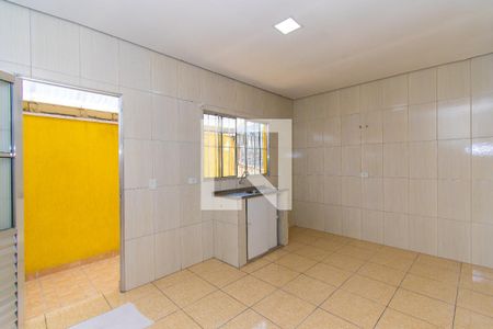 Cozinha de casa para alugar com 1 quarto, 48m² em Vila Nova Utinga, São Paulo