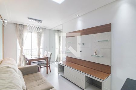 Sala de apartamento para alugar com 2 quartos, 55m² em Vila Príncipe de Gales, Santo André