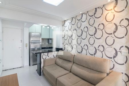 Sala de apartamento para alugar com 2 quartos, 55m² em Vila Príncipe de Gales, Santo André