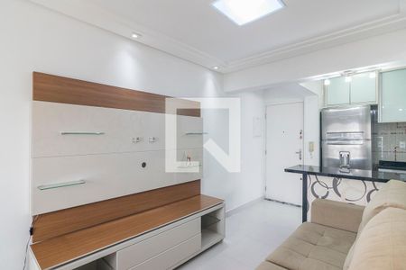 Sala de apartamento para alugar com 2 quartos, 55m² em Vila Príncipe de Gales, Santo André