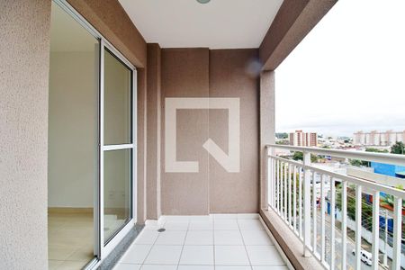 Varanda da Sala de apartamento para alugar com 2 quartos, 55m² em Jardim Umarizal, São Paulo