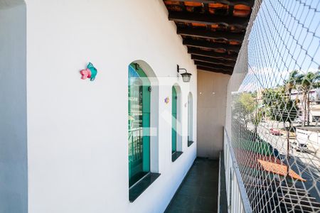 Varanda da Sala de apartamento para alugar com 2 quartos, 70m² em Vila Silvestre, Santo André