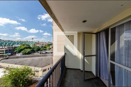 Varanda da Sala de apartamento para alugar com 1 quarto, 54m² em Vila Jequitibás, Campinas