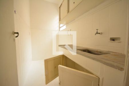 Cozinha de apartamento à venda com 1 quarto, 41m² em Glória, Rio de Janeiro