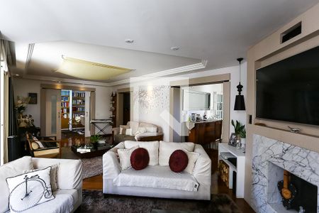 Sala de apartamento à venda com 3 quartos, 197m² em Jardim Ampliação, São Paulo