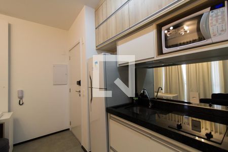 Cozinha de kitnet/studio para alugar com 1 quarto, 33m² em Jardim Faculdade, Sorocaba