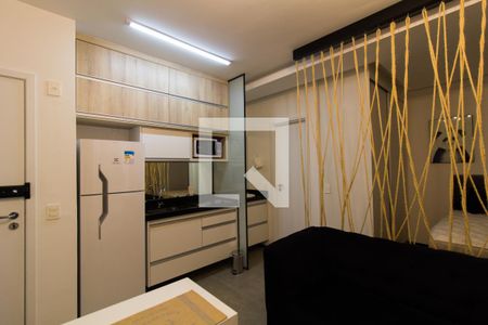 Sala de kitnet/studio para alugar com 1 quarto, 33m² em Jardim Faculdade, Sorocaba