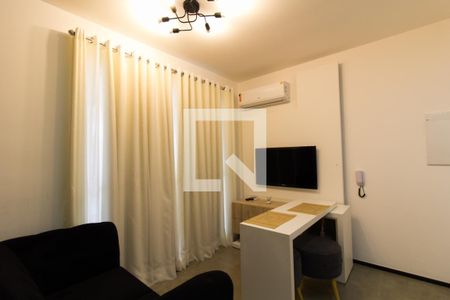 Sala de kitnet/studio para alugar com 1 quarto, 33m² em Jardim Faculdade, Sorocaba