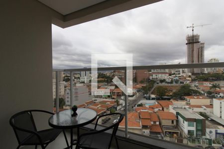 Varanda de kitnet/studio para alugar com 1 quarto, 33m² em Jardim Faculdade, Sorocaba