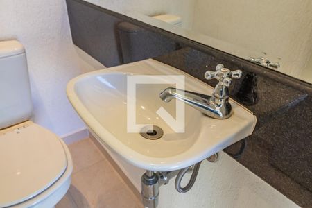 Detalhe do Lavabo de apartamento para alugar com 1 quarto, 55m² em A Industrial, Barueri