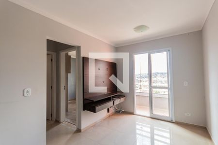 Sala de apartamento à venda com 2 quartos, 50m² em Parque Industriario, Santo André