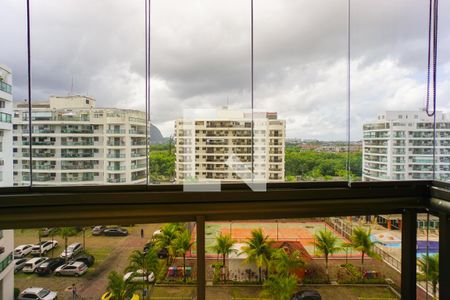 Varanda da Sala de apartamento à venda com 2 quartos, 72m² em Recreio dos Bandeirantes, Rio de Janeiro