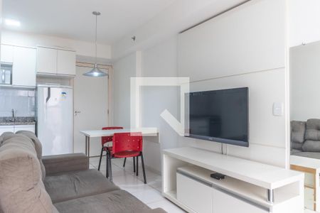 Sala de apartamento para alugar com 1 quarto, 53m² em Sul (águas Claras), Brasília