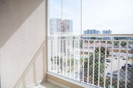 Varanda da Sala de apartamento para alugar com 3 quartos, 60m² em Residencial Parque da Fazenda, Campinas