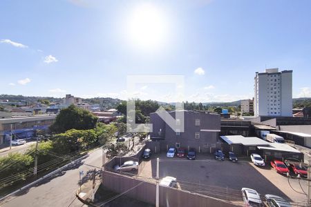 Vista da sacada  de apartamento à venda com 1 quarto, 50m² em Rio Branco, Novo Hamburgo