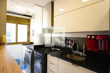 Sala/Cozinha de apartamento para alugar com 1 quarto, 88m² em São Conrado, Rio de Janeiro